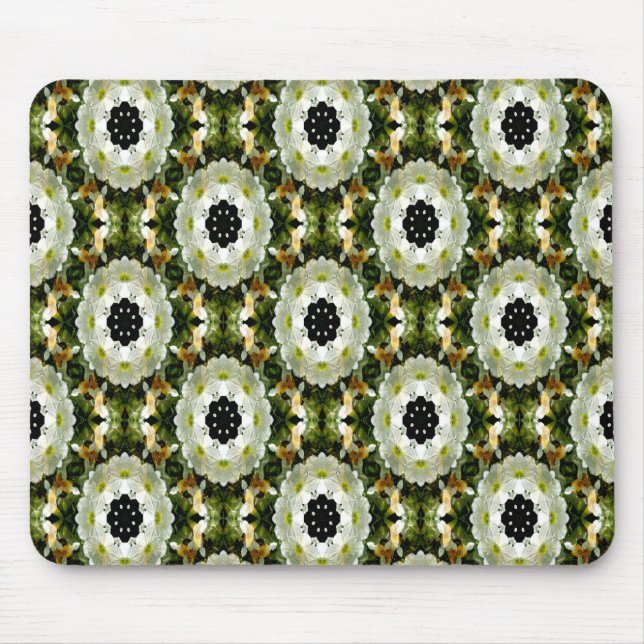 White Lace Garden... Mouse Pad (Front)