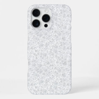 White lace iPhone 16 pro max case