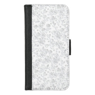 White lace iPhone 8/7 wallet case