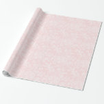 White Lace on Pink Wedding Gift Wrapping Paper<br><div class="desc">White Lace on Pink Wedding Gift Wrapping Paper</div>