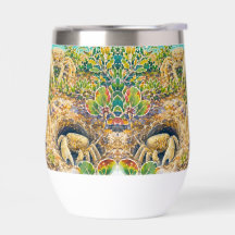 White Land Crab Bahamas Wine Tumbler