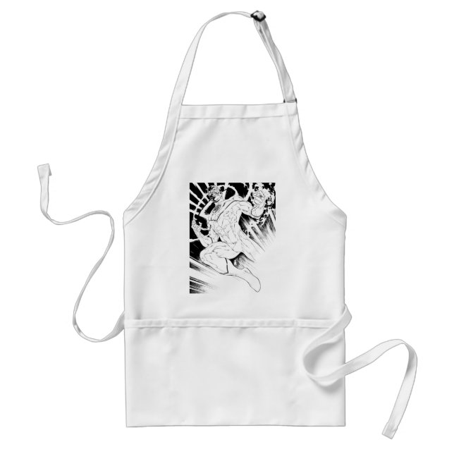 White Lantern Corps Adult Apron (Front)