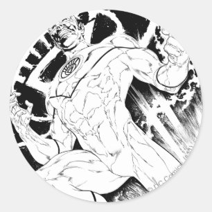 White Lantern Corps Classic Round Sticker
