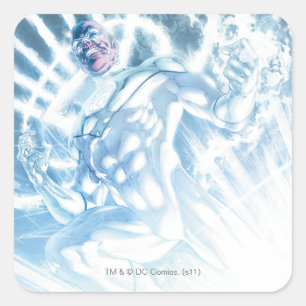 White Lantern Corps - Color Square Sticker