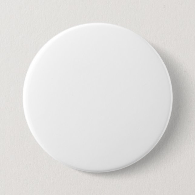 White Large 3" Button – Customizable Badge (Front)