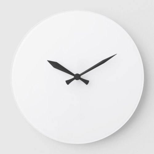 White Large Wall Clock