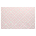 White Lattice on Baby Pink Fabric