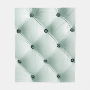 White Leather Texture in Luxury Interiorabstract,b Fleece Blanket