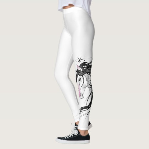 white Leggings for women