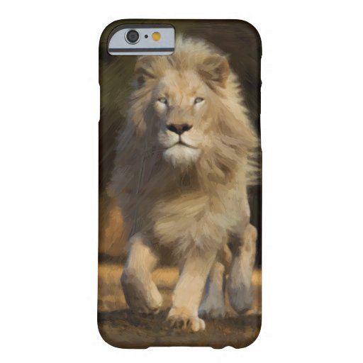 White Leon Barely There iPhone 6 Case