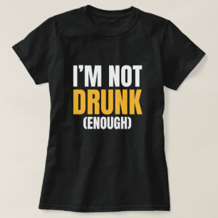 White Lie Party - Funny Drinking Quote T-Shirt