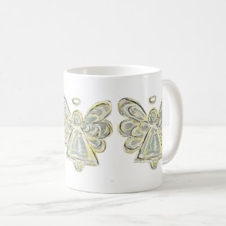 White Light Guardian Angel Custom Coffee Mug Cup
