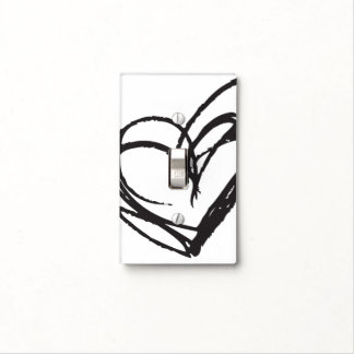 White Light Switch Cover — Trendy & Elegant