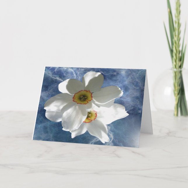 White Lightning Greeting Cards (Front)