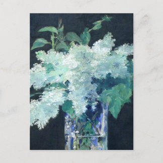 White Lilac by Edouard Manet Postcard