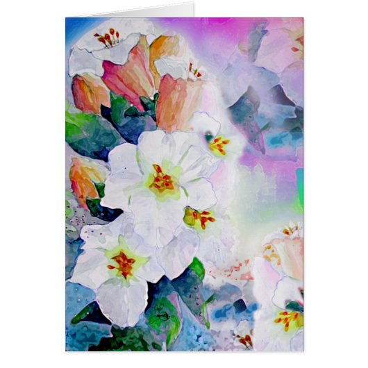 White Lilies Cards (Front)