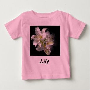 White Lilies Fantasy Baby T-Shirt