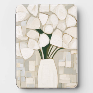 White Lilies in a Mosaic Vase Kindle Cover