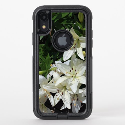 White Lilies OtterBox Commuter iPhone XR Case