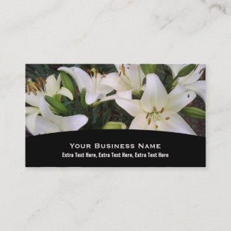 White Lily Business Card