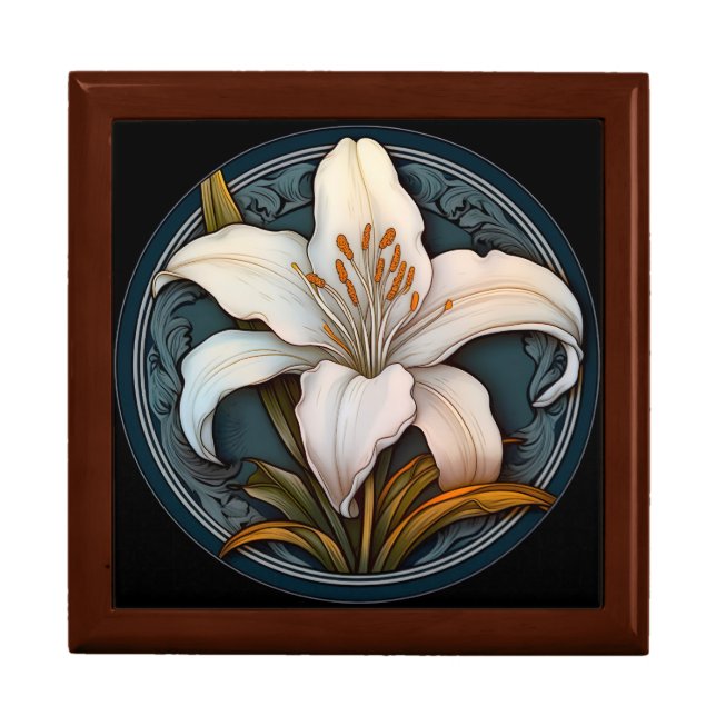 White Lily  Gift Box (Front)