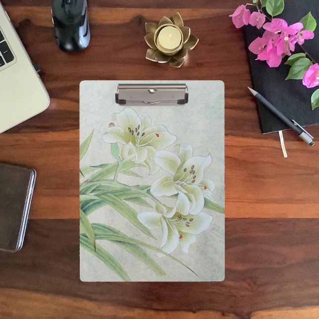 White Lily Mini Clipboard (Creator Uploaded)