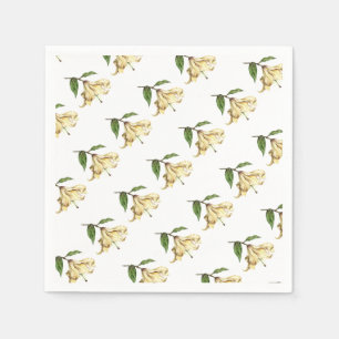 White Lily Napkins