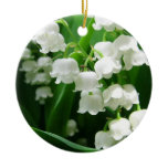 White Lily of the Valley  Ornament