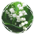 White Lily of the Valley Stickers