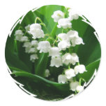 White Lily of the Valley Stickers