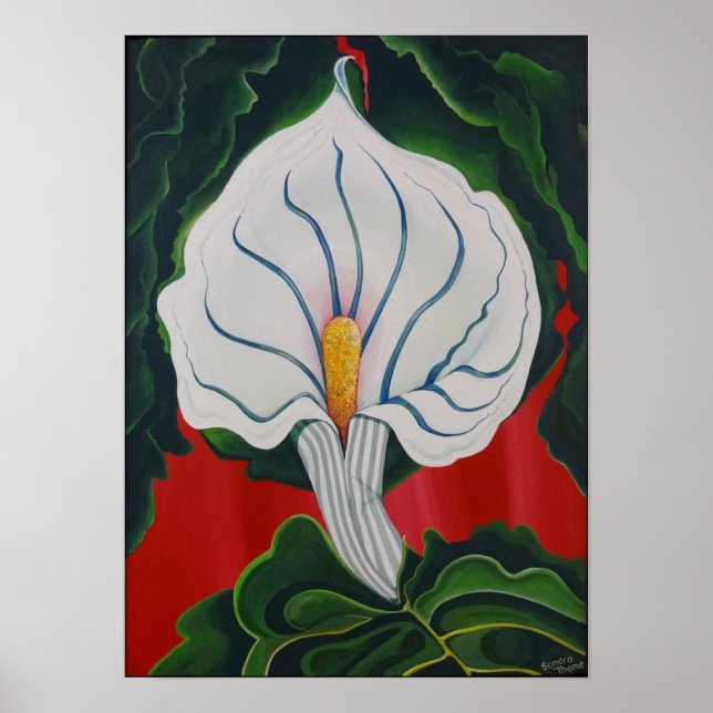 White Lily Poster (Front)