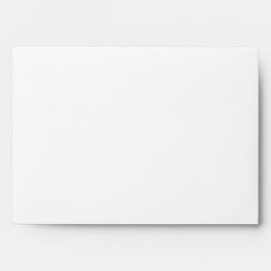 White Lined with Black and White Stripes Envelope