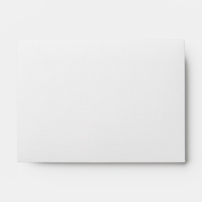 White Linen Envelopes - for A6 4” x 6” Cards (Front)