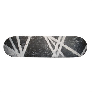 White Lines Extreme Graffiti Skateboard
