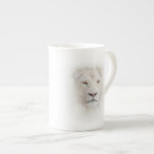 White Lion Head Tea Cup (Front Right)