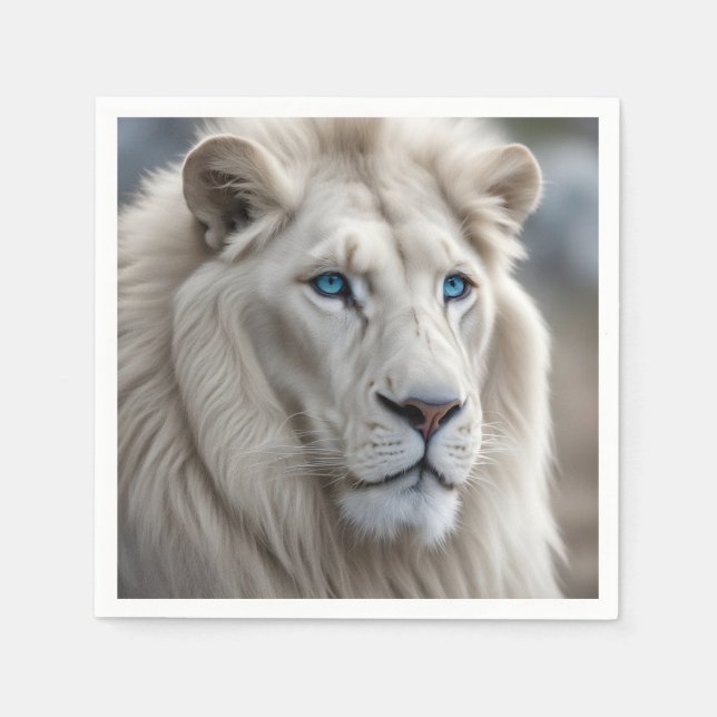White Lion Napkins (Front)