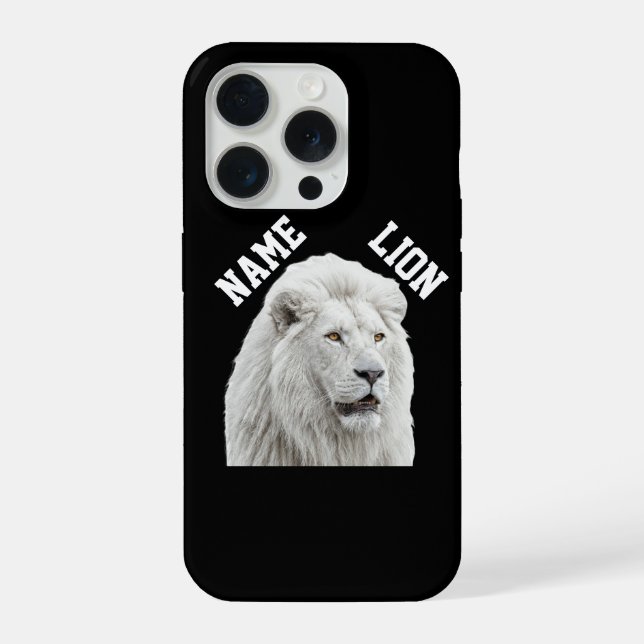 White Lion Phone case (Back)