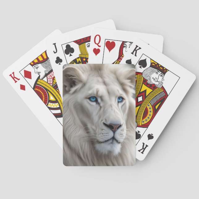 White Lion Poker Cards (Back)