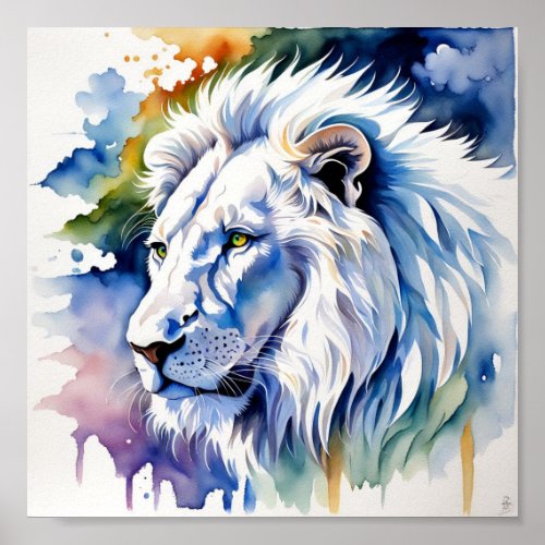 White Lion  Poster