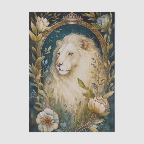 White Lion Storybook Tissue Paper
