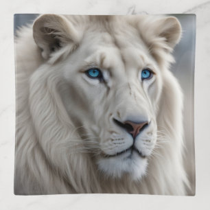 White Lion Trinket Tray