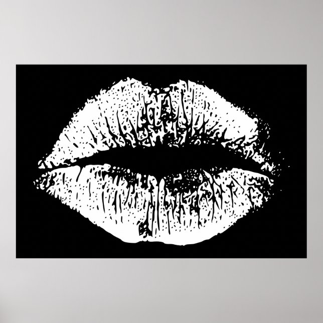 White Lips Poster (Front)