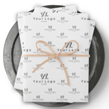 White Logo pattern Business Brand Simple Company