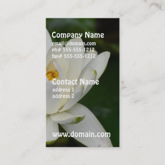 White Lotus Business Card