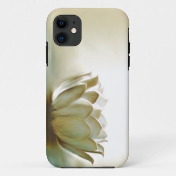 White Lotus Iphone 11 Case by Avanda at Zazzle