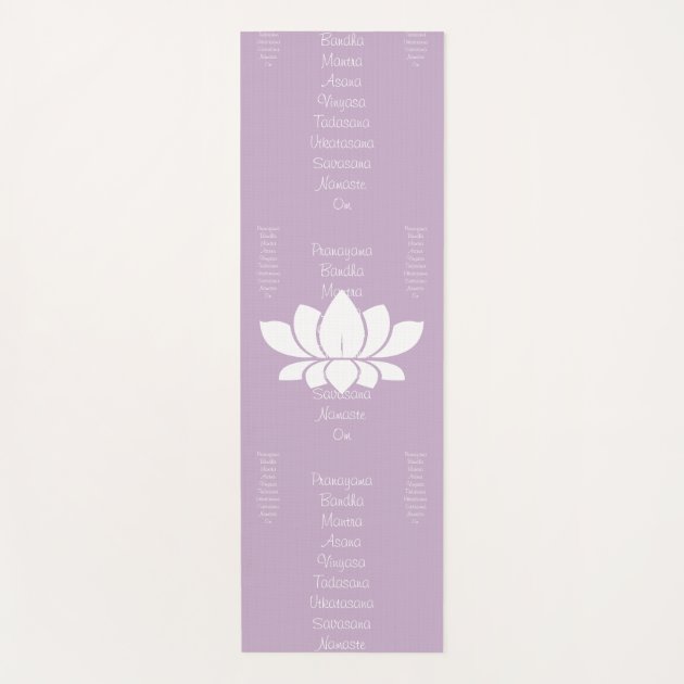 lotus flower yoga mat