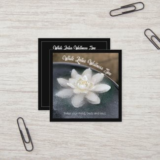 White Lotus in Water Wellness Spa Black