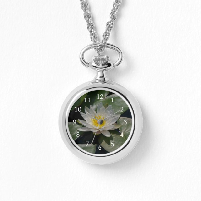 White Lotus Waterlily Watch (Front)