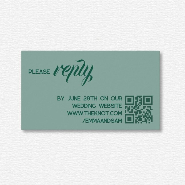 White Lotus Wedding  Enclosure Card (Creator Uploaded)