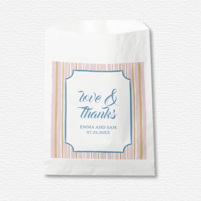 White Lotus Wedding  Favor Bag (Creator Uploaded)